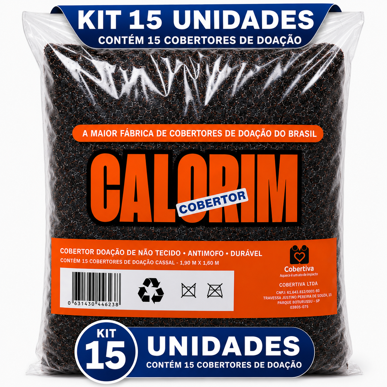 15 unidades